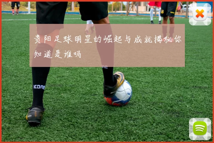 贵阳足球明星的崛起与成就揭秘你知道是谁吗